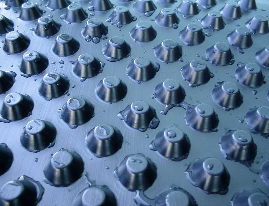 Шиповидна мембрана для фундаменту. Ізоліт, Drainfol. В наявності