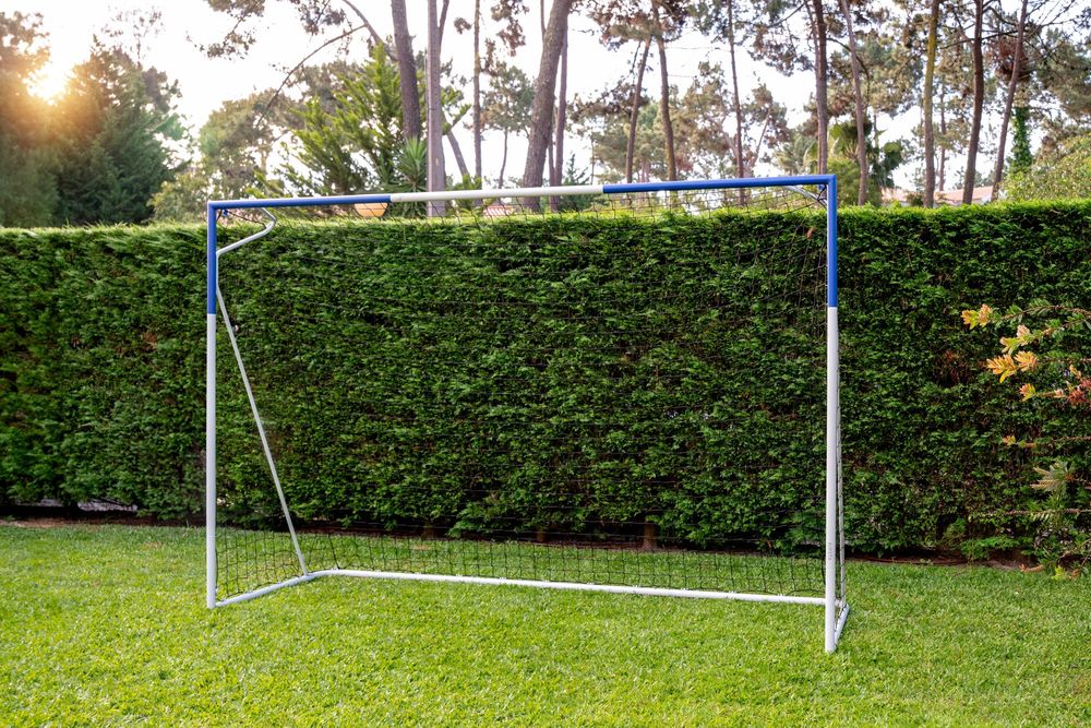 Baliza de Futebol CLASSIC L (300 cm x 200 cm) Branco - Garantia 5 Anos
