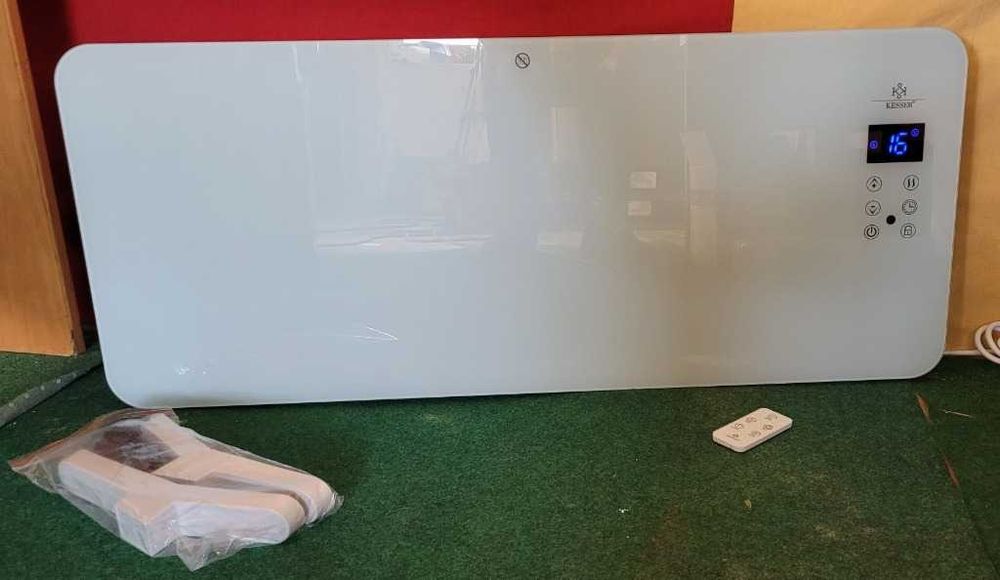 Grzejnik konwektorowy elektryczny szklany