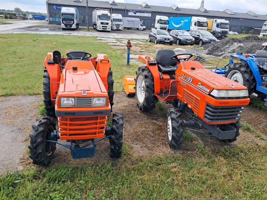 Traktorek KUBOTA Sunshine Z1-195 oraz 205. WSPOMAGANIE, REWERS, ZADBANY