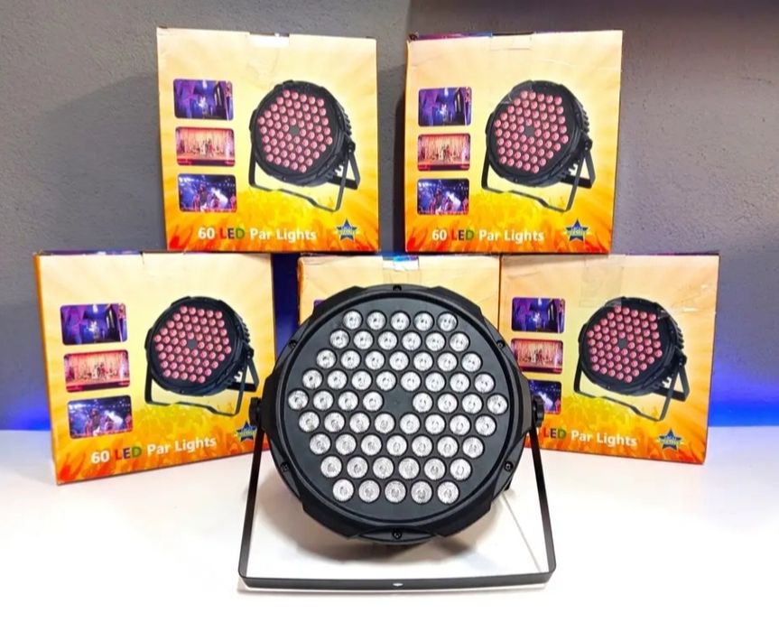 Projetor de palco RGB 60 LED