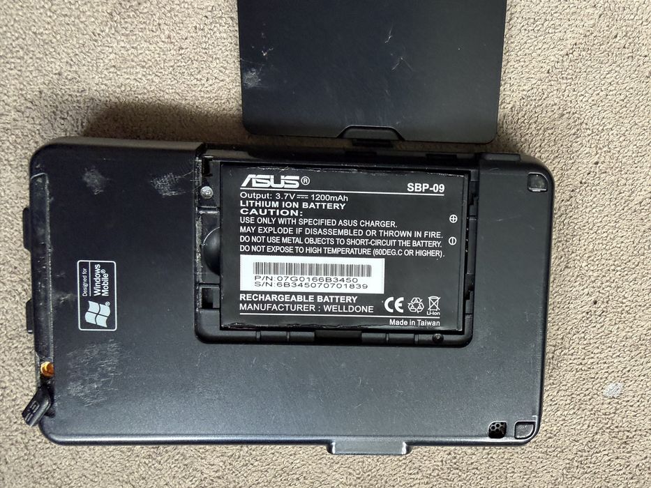 Palmtop asus a696