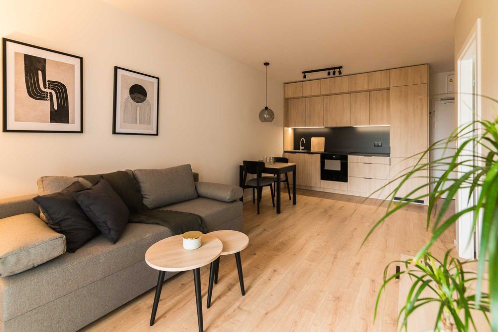 2 pokoje z aneksem, 36,5 m2 – ul. Romanowicza 4B