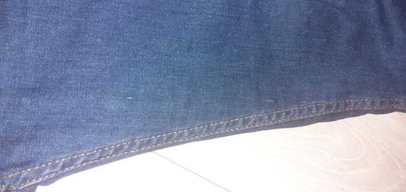 Jeansy niebieskie 32 R spodnie