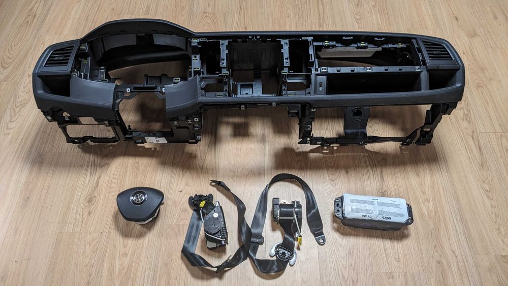 Conjunto Kit Airbags Tablier Volkswagen VW T6 Original