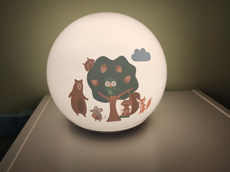 Candeeiro LED de Mesa Criança IKEA em excelente estado