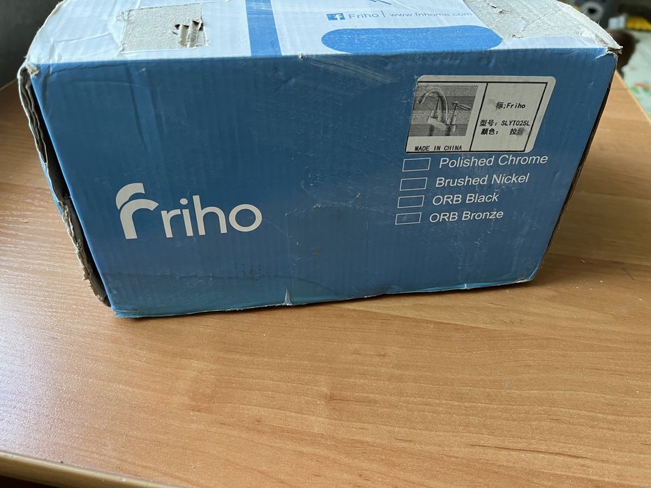 Змішувач Riho, американська компанія, латунь