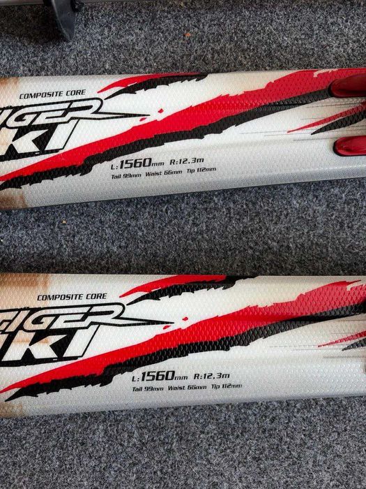 Лижі volkl 1560 мм DOUBLE GRIP LT + Чохол