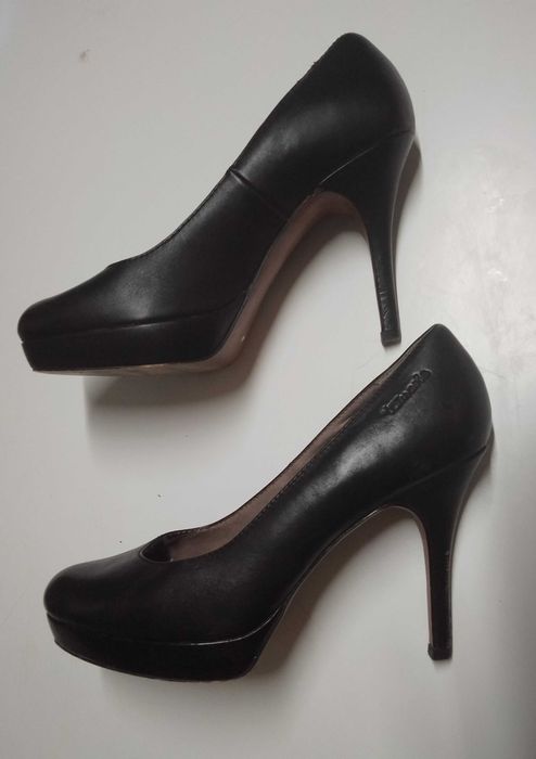 Tamaris szpilki skóra 40