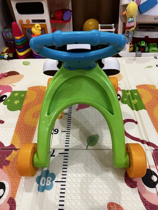 Каталка ходунки зебра fisher price