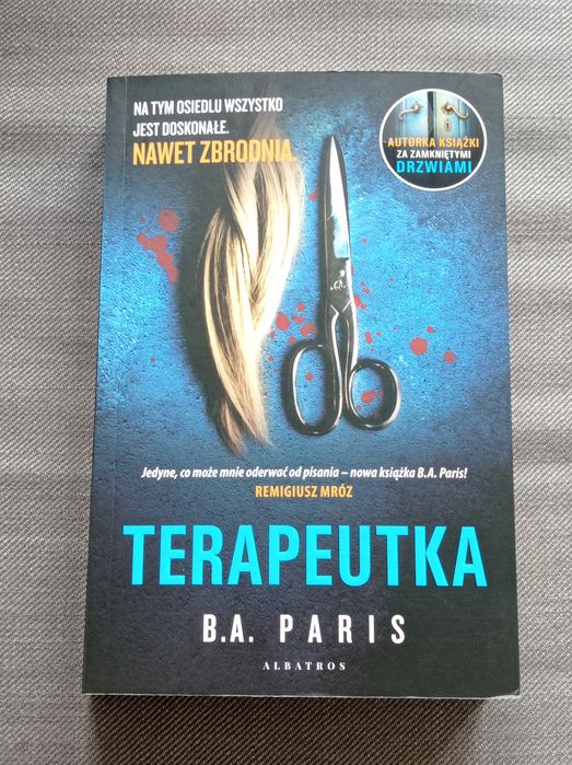 Książka B.A. Paris TERAPEUTKA w idealnym stanie