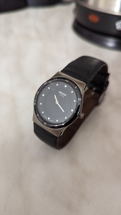 Часы Boccia titanium sapphire Германия женские, годинник жіночий