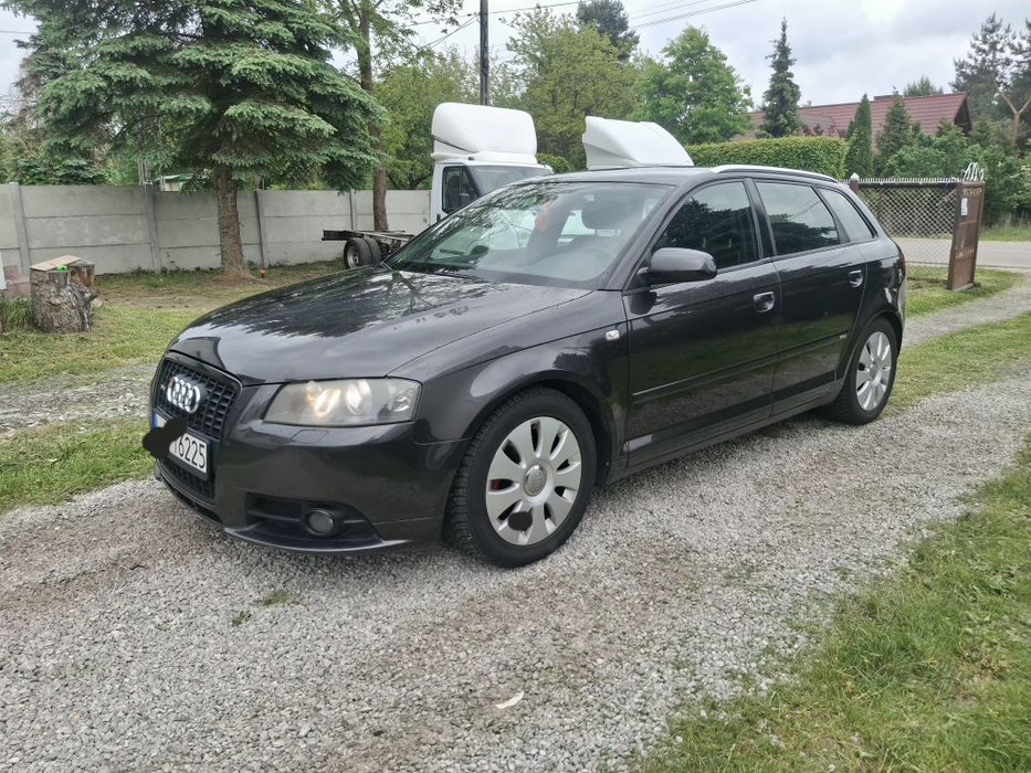 Audi A3 8p S-Line 2.0 TDI 140 koni 2006 rok  ładny utrzymany sprawny samochód Sprzedam !