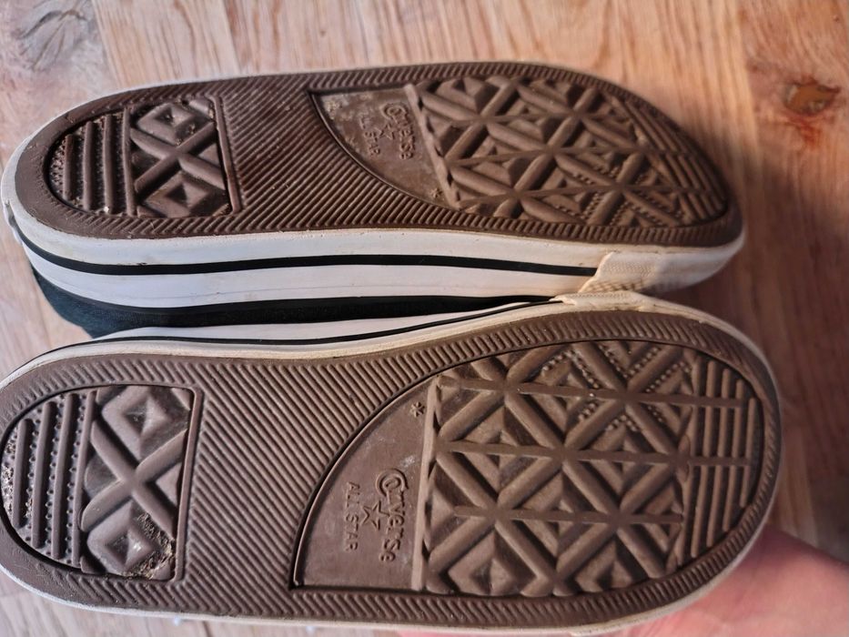 Converse rozm 26 trampki dziecięce czarne