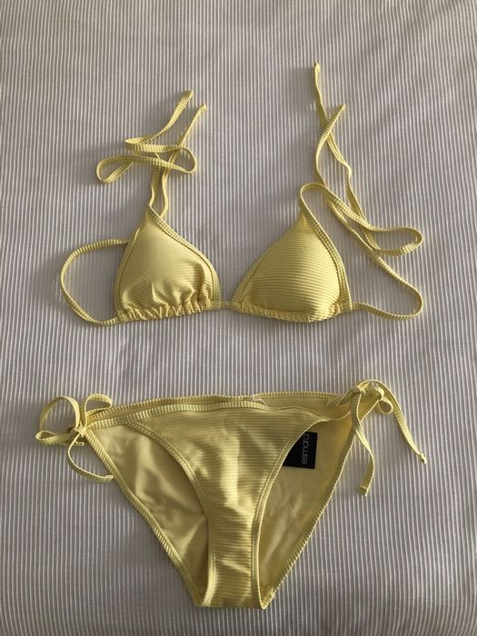 Biquini amarelo NOVO
