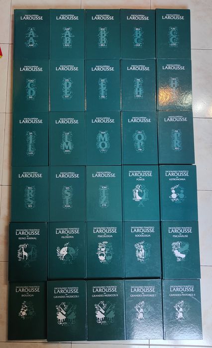 Coleção - Enciclopédia / Dicionário Temático Larousse