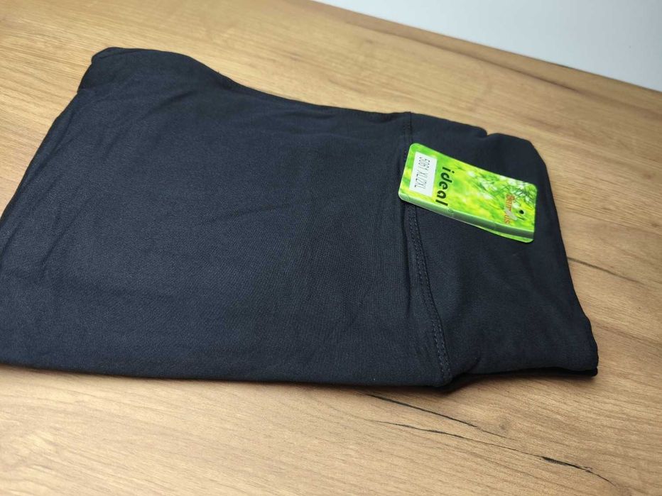 Nowe lekko ocieplane legginsy spodnie damskie nowe czarne XL/XXL