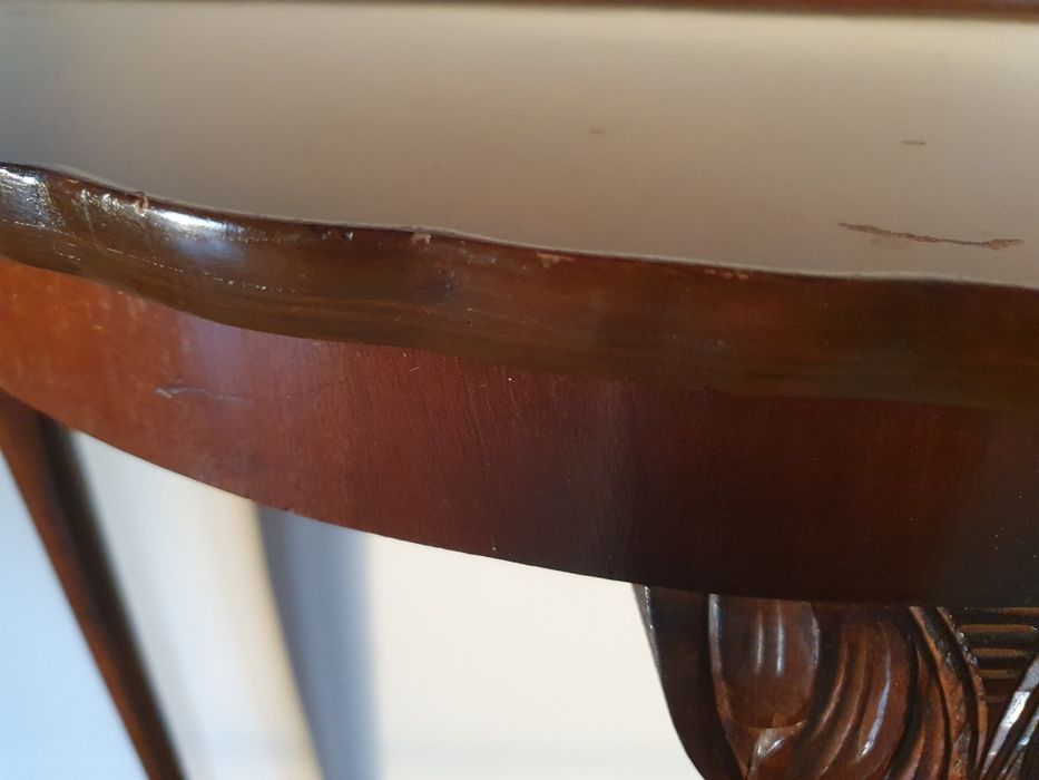 Drewniana angielska konsola