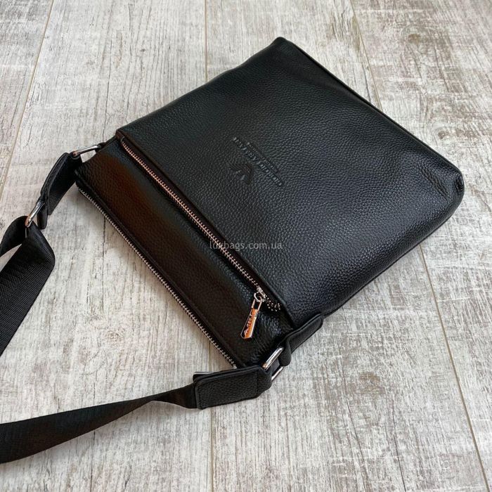 Мужская кожаная сумка через плечо