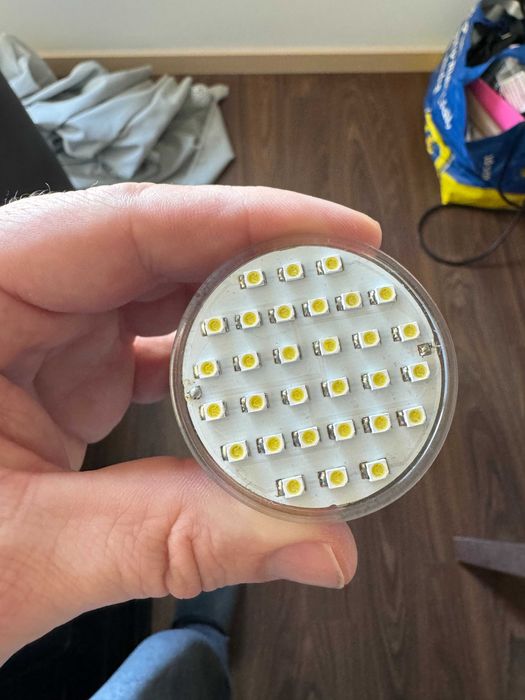 10 Lâmpadas Led GU5,3 12v