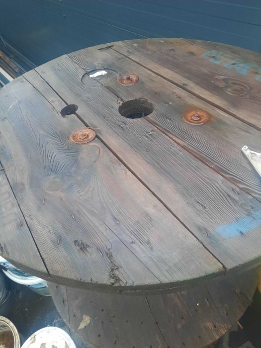 Drewniana szpula po kablu 70 cm