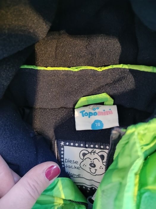 Kombinezon dziecięcy zimowy roz. 74