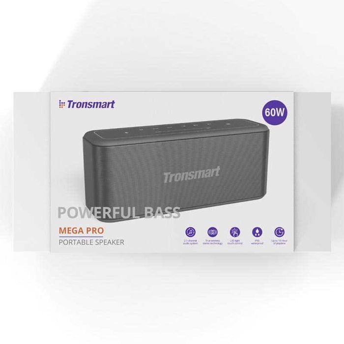 Портативна Bluetooth колонка Tronsmart Mega Pro 60W