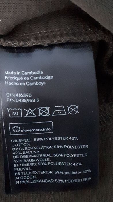 Bluza zieleń wojskowa rozmiar L XL