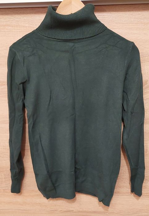 Golf firmy Extra Me kolor butelkowa zieleń roz. uniwersalny