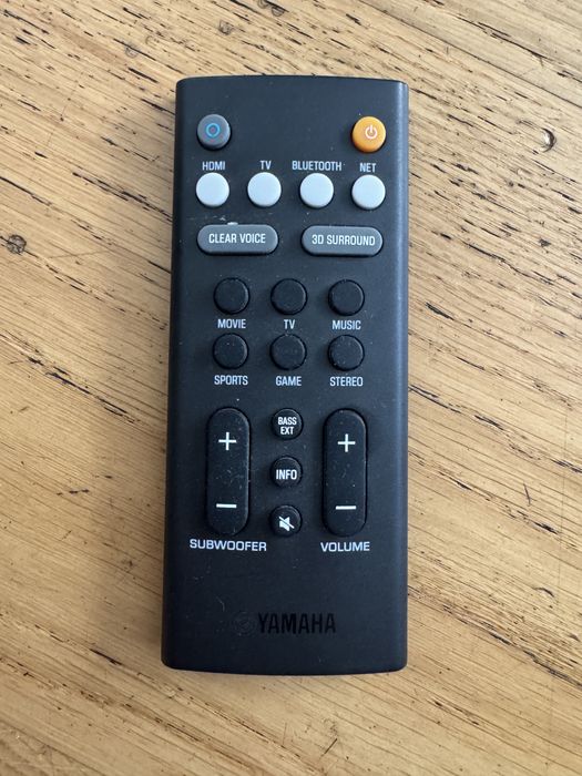 Soundbar YAMAHA YAS-209 + subwoofer NS—WSW44. Kino domowe 2.1, Bluetooth