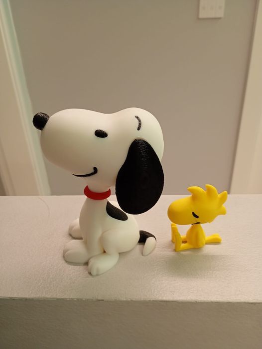 Snopy com amigo , 12 cm