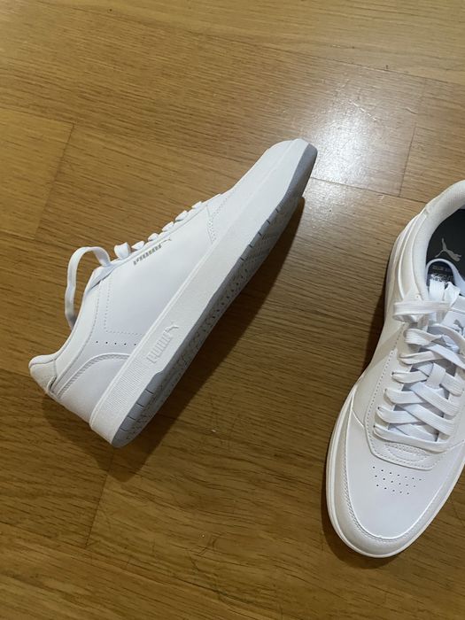 Puma canasta branco