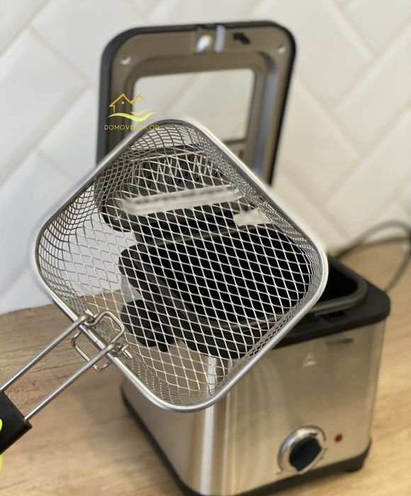 ПОТУЖНА! Німецька фритюрниця 3200Вт, Електрична фритюрниця, гриль,НОВА