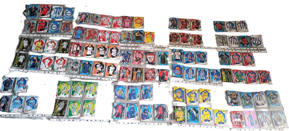 116 cartas Adrenalyn Panini La Liga 2024-2025
