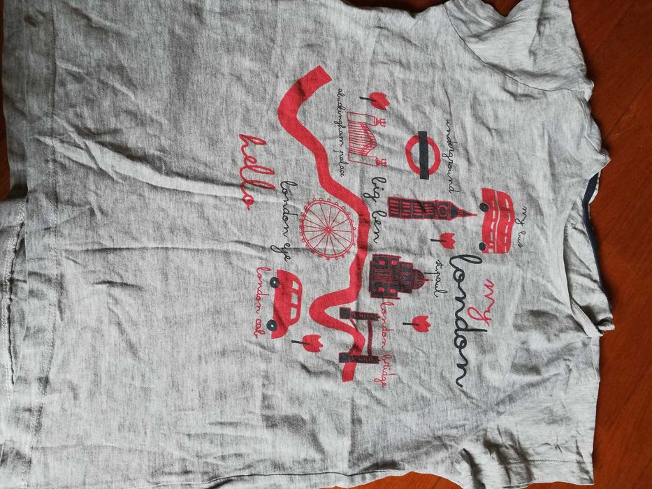 lote t-shirts 10 anos