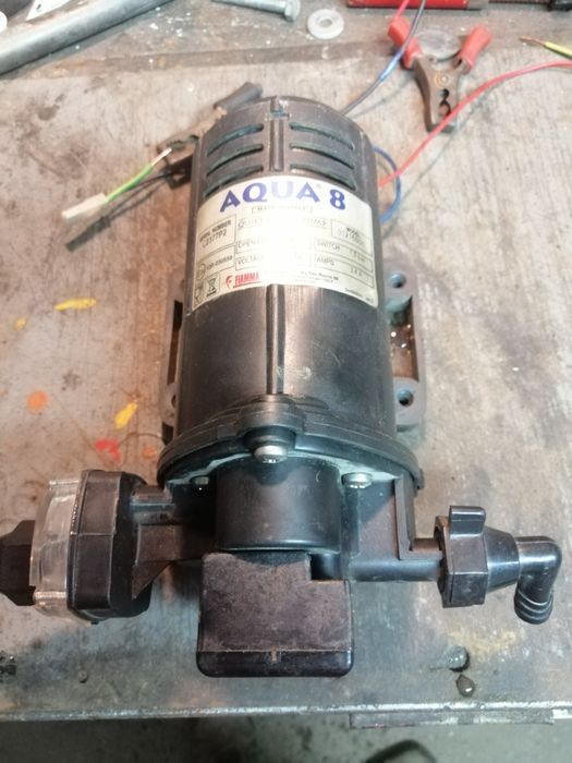 Bomba água 12v Aqua8 fiamma 10lpm