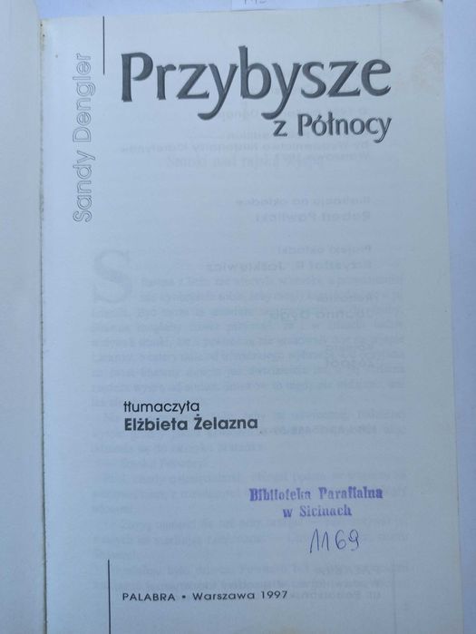 Przybysze z północy - Sandy Dengler