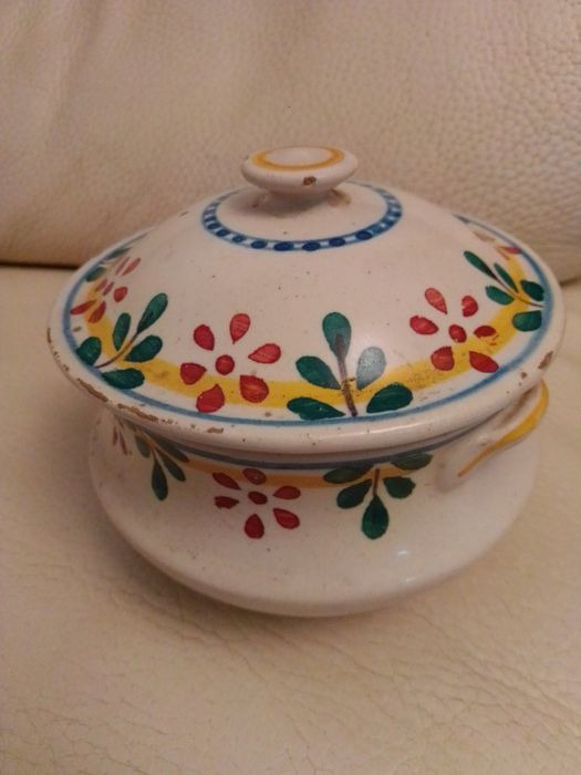 Caixa Estilo Loiças de Sacavém Pintada à Mão