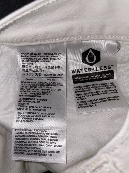 Spodenki szorty Levis damskie białe