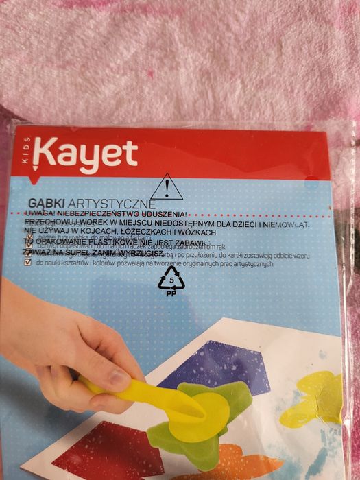 Gąbki artystyczne dla dzieci