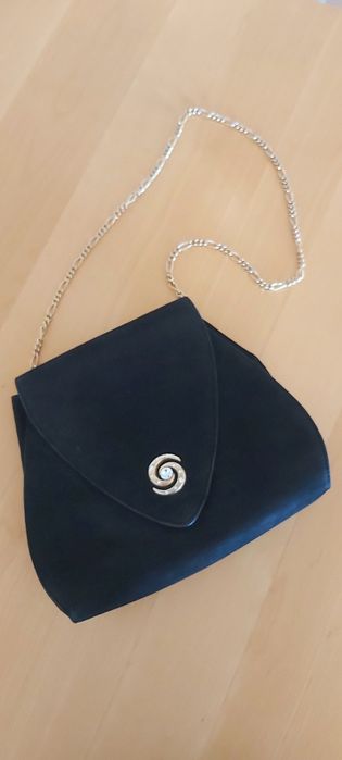 Mala em Camurça preta