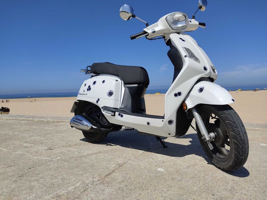 Scooter 70cc 2T c nova para venda ou troca por carro ou mota