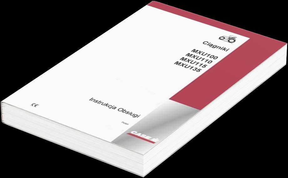 Case IH MXU 100; MXU100; MXU110 ; 110 Instrukcja obsługi j polski