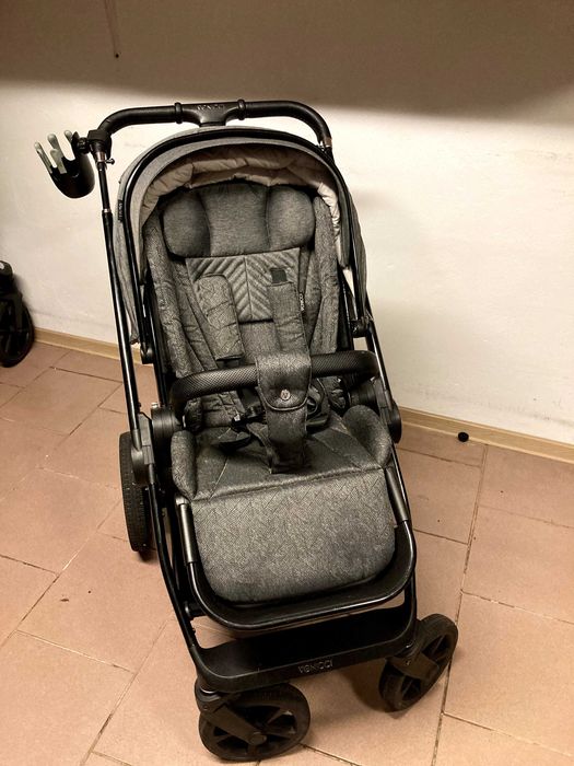 Wózek VENICCI Tinum Upline 2w1 / 3w1 / 4w1 z bazą Isofix