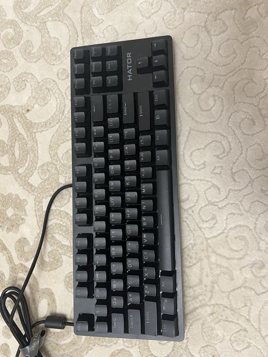 Клавіатура Hator Rockfall EVO TKL Kailh Optical Black (HTK-630)