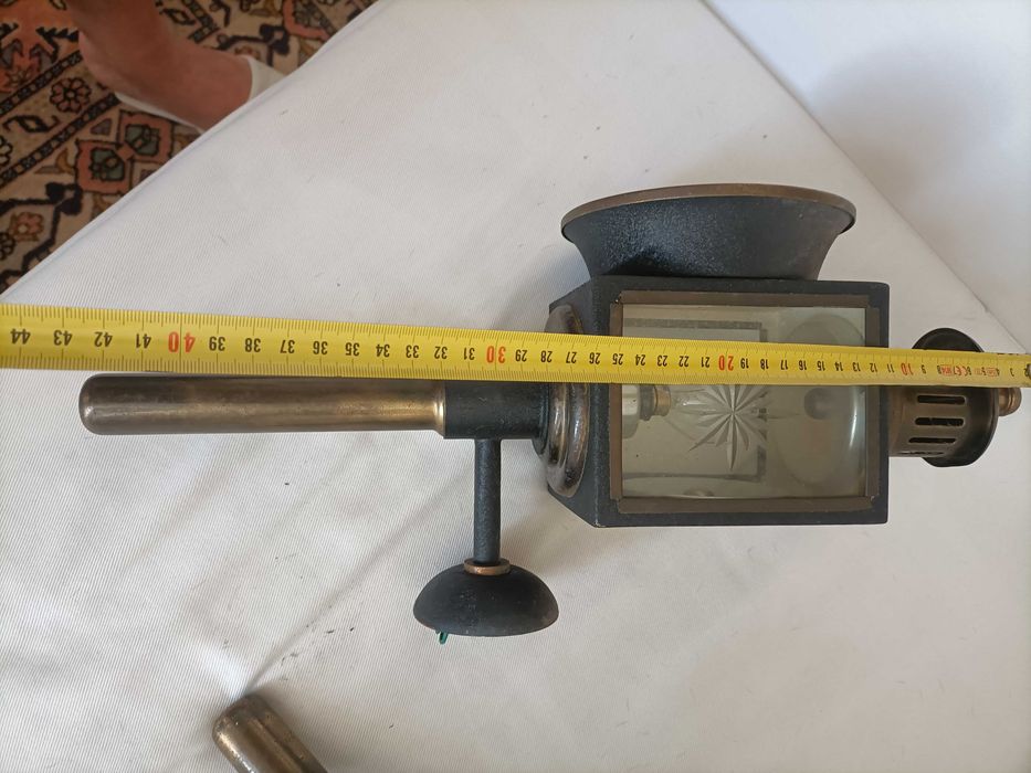 Vintage Par de Lanternas Parede Candeeiros Electrificadas