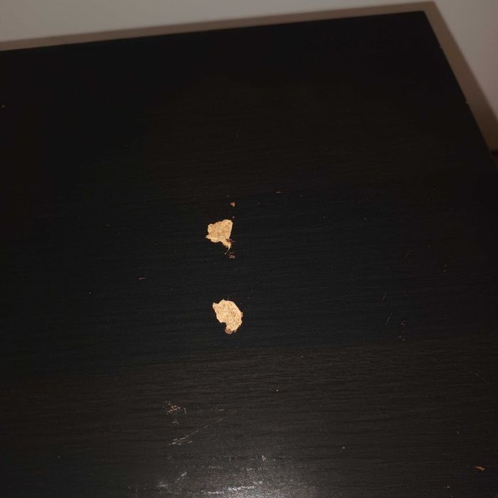 Secretária cor wengue 1.40/0.75m