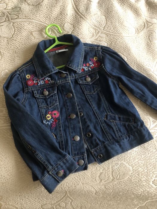Джинсова курточка для дівчинки/Джинсовая курточка