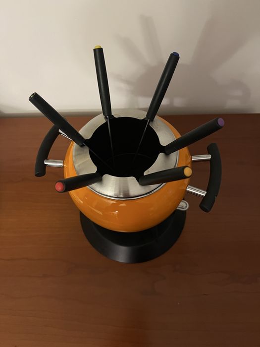 Conjunto de fondue com acessórios - Excelente estado