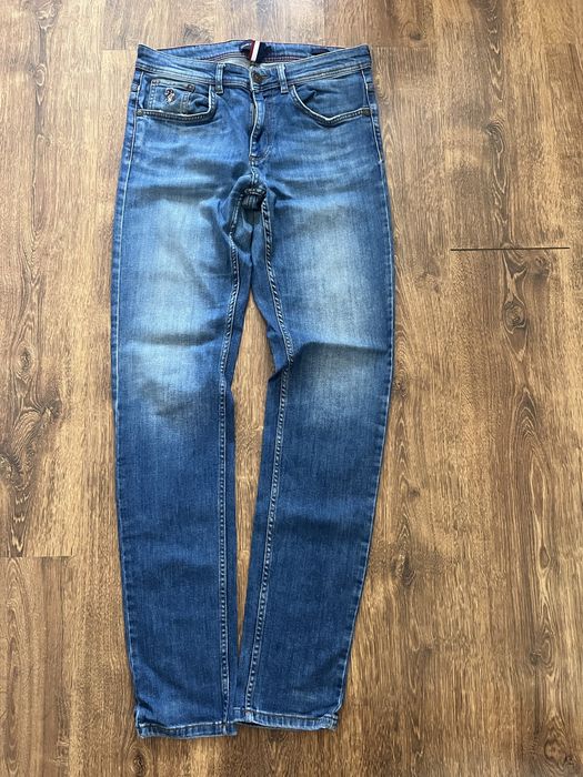 Джинси джинсы us polo ussn slim fit drill drip banda